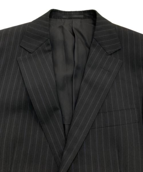 BURBERRY LONDON（バーバリーロンドン）BURBERRY LONDON (バーバリーロンドン) 2Bストライプスーツセットアップ　BBD35-620-09 ブラック サイズ:36Rの古着・服飾アイテム