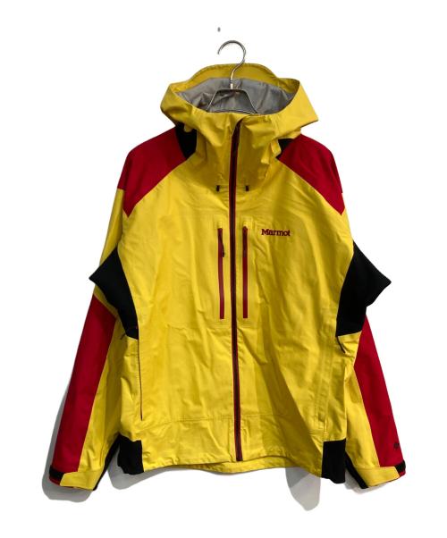 MARMOT（マーモット）Marmot (マーモット) Alpinist climbing Jacket　TOUPJK01 イエロー×レッド サイズ:Lの古着・服飾アイテム