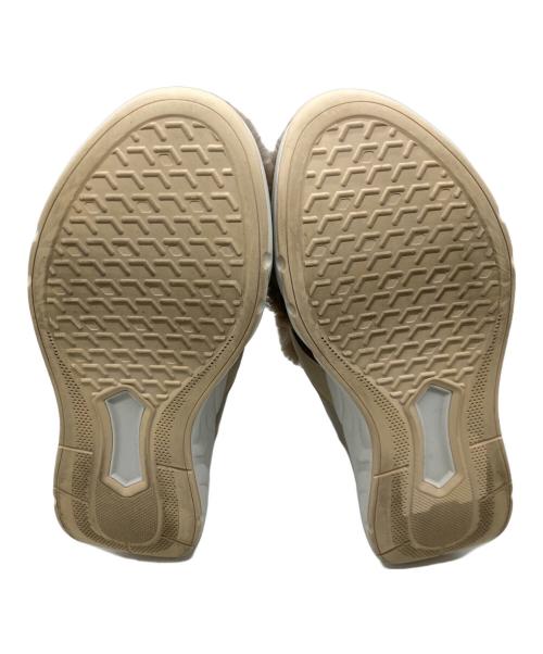 +diana tokyo（プラスダイアナ）+diana tokyo (プラスダイアナ) エコファー スリッポン ブラウン サイズ:23.5cmの古着・服飾アイテム