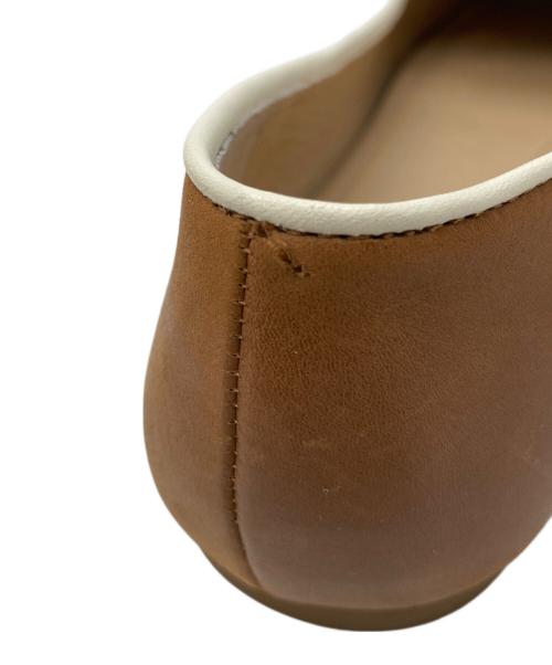 LAUREN RALPH LAUREN（ローレンラルフローレン）LAUREN RALPH LAUREN (ローレンラルフローレン) フラットシューズ　ALISE II ブラウン サイズ:US6.5の古着・服飾アイテム