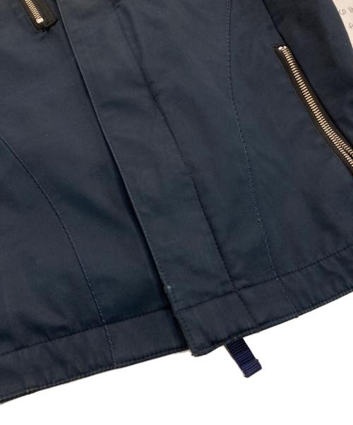 MARITHE+FRANCOIS GIRBAUD（マリテフランソワジルボー）MARITHE+FRANCOIS GIRBAUD (マリテフランソワジルボー) ライダースジャケット　CI-4851 ネイビー サイズ:Mの古着・服飾アイテム