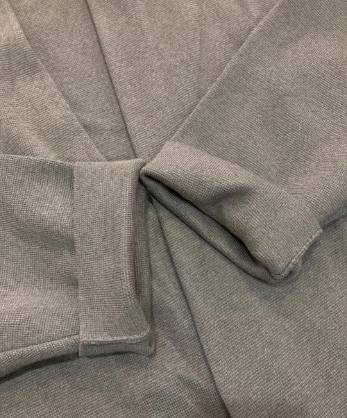 GALERIE VIE（ギャルリーヴィー）GALERIE VIE (ギャルリーヴィー) コットンシルク ノーカラーコート　23-08-11-08132 ブラウン サイズ:36の古着・服飾アイテム