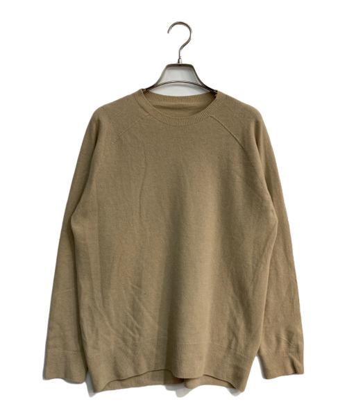 MUSE（ミューズ）MUSE (ミューズ) CAPRI クルーネック プルオーバー ベージュ サイズ:-の古着・服飾アイテム