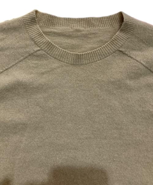 MUSE（ミューズ）MUSE (ミューズ) CAPRI クルーネック プルオーバー ベージュ サイズ:-の古着・服飾アイテム