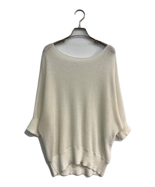 SLOBE IENA（スローブ イエナ）SLOBE IENA (スローブ イエナ) リネン混ドルマンスリーブニット　24SS　24080912302010 アイボリー サイズ:Freeの古着・服飾アイテム