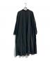 mizuiro-ind (ミズイロインド) シャツワンピース ブラック サイズ:Free：7000円