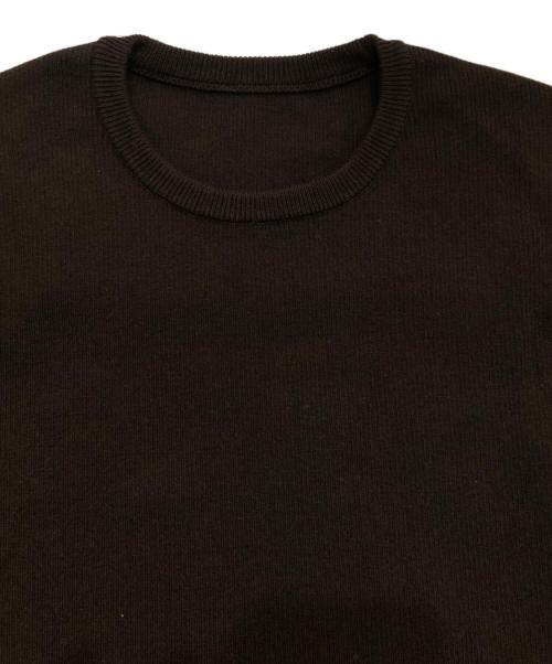 MUSE de Deuxieme Classe（ミューズ ドゥーズィエム クラス）MUSE de Deuxieme Classe (ミューズ ドゥーズィエム クラス) WONDER RIB クルーネック　23080500425030 ブラウン サイズ:Free 未使用品の古着・服飾アイテム