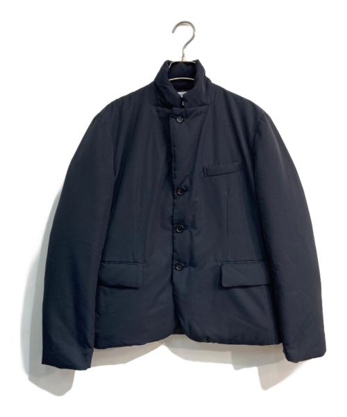 COMME des GARCONS COMME des GARCONS（コムデギャルソン コムデギャルソン）COMME des GARCONS COMME des GARCONS (コムデギャルソン コムデギャルソン) ダウンテーラードダウンジャケット  AD2019 19AW コムコム 　RD-J502 ネイビー サイズ:Lの古着・服飾アイテム