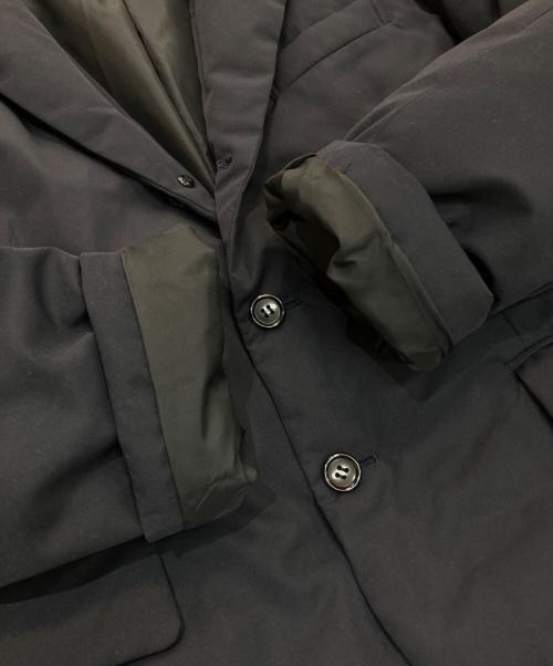 COMME des GARCONS COMME des GARCONS（コムデギャルソン コムデギャルソン）COMME des GARCONS COMME des GARCONS (コムデギャルソン コムデギャルソン) ダウンテーラードダウンジャケット  AD2019 19AW コムコム 　RD-J502 ネイビー サイズ:Lの古着・服飾アイテム