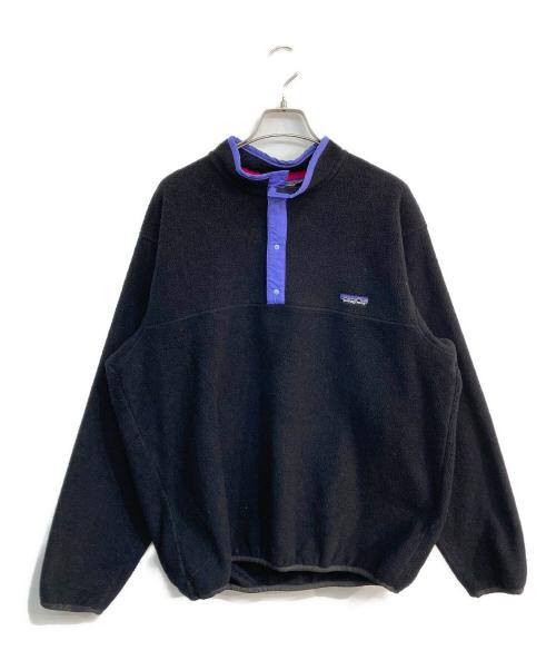 Patagonia（パタゴニア）Patagonia (パタゴニア) スナップTフリースプルオーバー ブラック サイズ:LLの古着・服飾アイテム