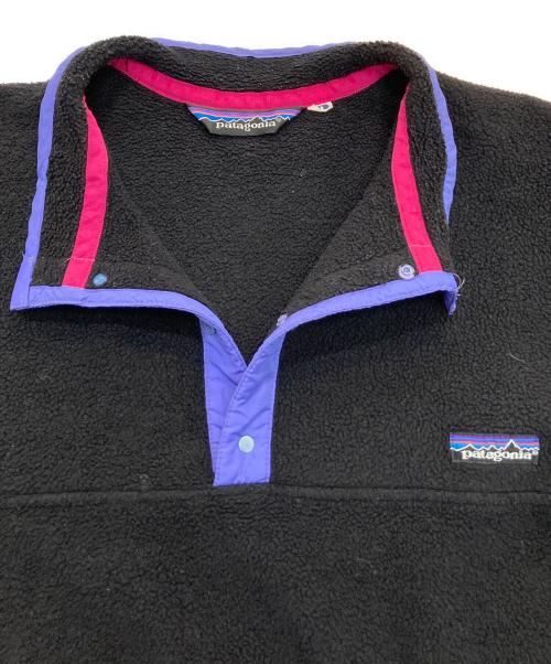 Patagonia（パタゴニア）Patagonia (パタゴニア) スナップTフリースプルオーバー ブラック サイズ:LLの古着・服飾アイテム