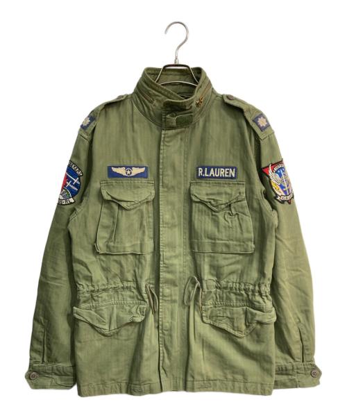 POLO RALPH LAUREN（ポロ・ラルフローレン）POLO RALPH LAUREN (ポロ・ラルフローレン) M-65ミリタリージャケット グリーン サイズ:Sの古着・服飾アイテム