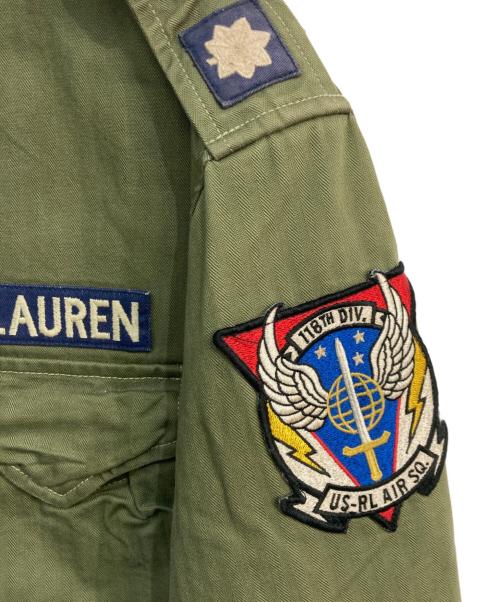 POLO RALPH LAUREN（ポロ・ラルフローレン）POLO RALPH LAUREN (ポロ・ラルフローレン) M-65ミリタリージャケット グリーン サイズ:Sの古着・服飾アイテム