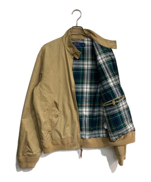 POLO RALPH LAUREN（ポロ・ラルフローレン）POLO RALPH LAUREN (ポロ・ラルフローレン) ハリントンジャケット ベージュ サイズ:Sの古着・服飾アイテム