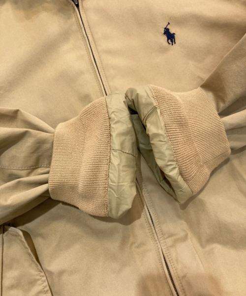 POLO RALPH LAUREN（ポロ・ラルフローレン）POLO RALPH LAUREN (ポロ・ラルフローレン) ハリントンジャケット ベージュ サイズ:Sの古着・服飾アイテム