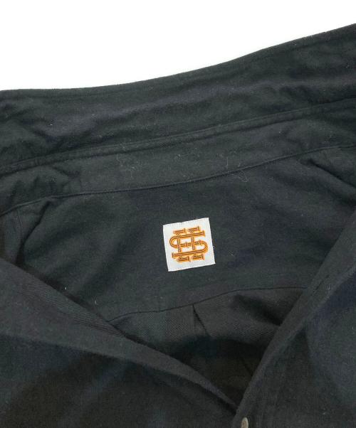 SEESEE（シーシー）SEESEE (シーシー) フランネルシャツ ブラック サイズ:XXXXLの古着・服飾アイテム