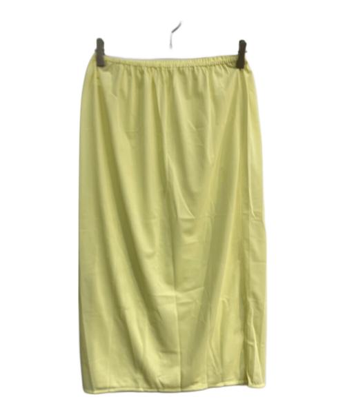 LANVIN en Bleu（ランバンオンブルー）LANVIN en Bleu (ランバンオンブルー) リネンワンピース　3056303 イエロー サイズ:M 未使用品の古着・服飾アイテム