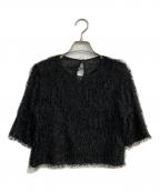 SLOBE IENAスローブ イエナ）の古着「habi Feather プルオーバー　24051912900030」｜ブラック