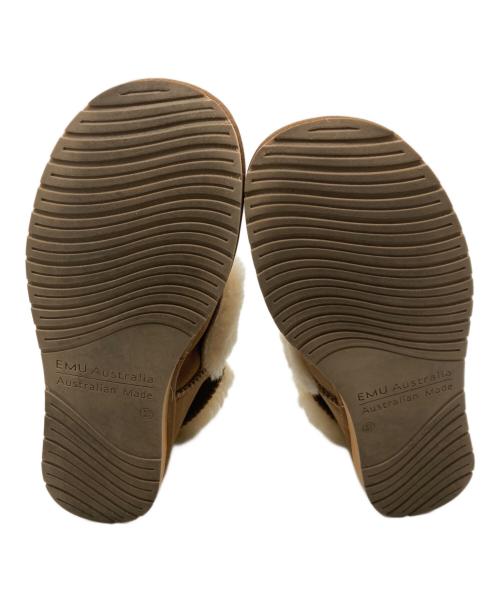 emu（エミュー）emu (エミュー) ムートンブーツ　Platinum Mintaro ブラウン サイズ:Ｗ8の古着・服飾アイテム