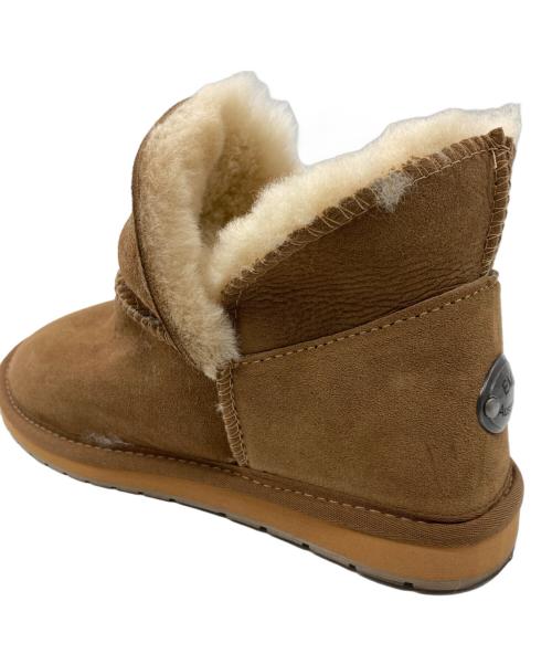 emu（エミュー）emu (エミュー) ムートンブーツ　Platinum Mintaro ブラウン サイズ:Ｗ8の古着・服飾アイテム