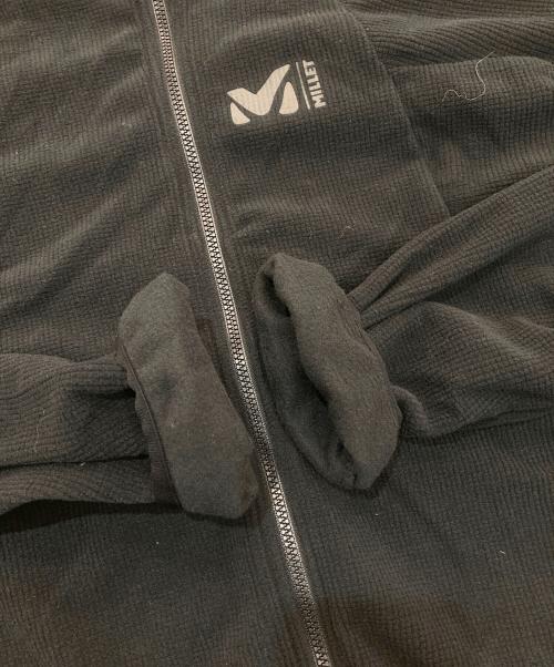MILLET（ミレー）MILLET (ミレー) フリース K ライト グリッド ジャケット ブラック サイズ:Lの古着・服飾アイテム