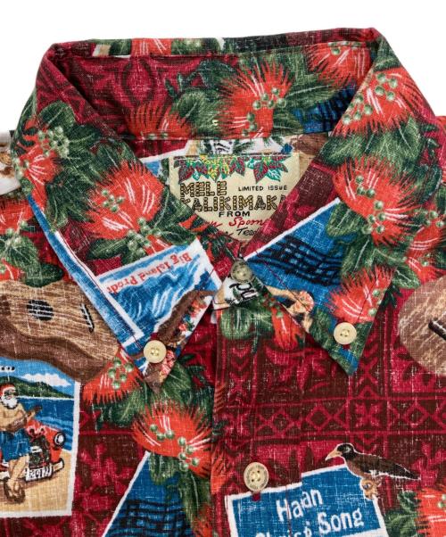 MELE KALIKIMAKA（メレカリキマカ）MELE KALIKIMAKA (メレカリキマカ) reyn spooner (レイン スプナー) 総柄シャツ レッド サイズ:Sの古着・服飾アイテム