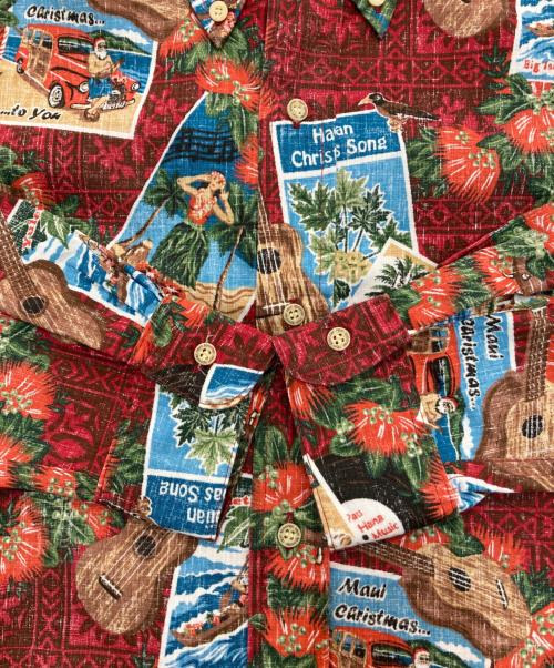 MELE KALIKIMAKA（メレカリキマカ）MELE KALIKIMAKA (メレカリキマカ) reyn spooner (レイン スプナー) 総柄シャツ レッド サイズ:Sの古着・服飾アイテム