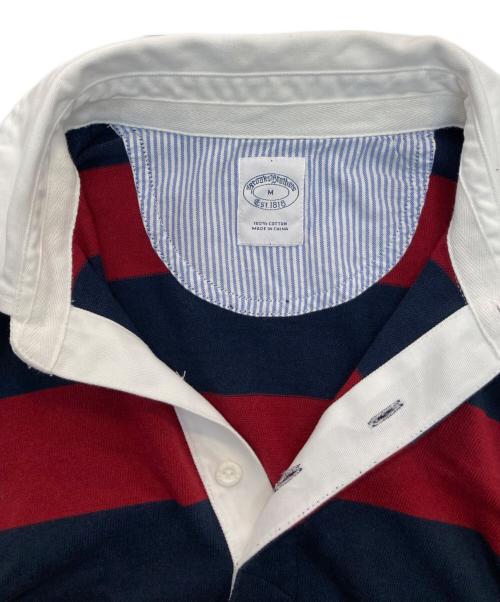 BROOKS BROTHERS（ブルックスブラザーズ）BROOKS BROTHERS (ブルックスブラザーズ) ラガーシャツ　100192541 レッド×ネイビー サイズ:Mの古着・服飾アイテム