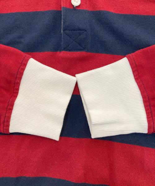 BROOKS BROTHERS（ブルックスブラザーズ）BROOKS BROTHERS (ブルックスブラザーズ) ラガーシャツ　100192541 レッド×ネイビー サイズ:Mの古着・服飾アイテム