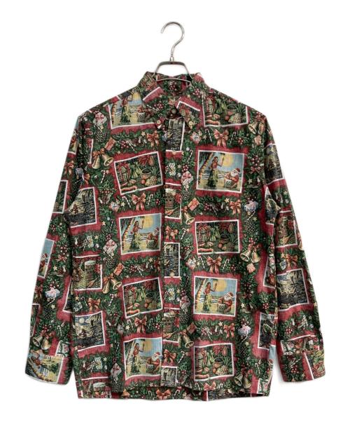 MELE KALIKIMAKA（メレカリキマカ）MELE KALIKIMAKA (メレカリキマカ) reyn spooner (レイン スプナー) 総柄シャツ レッド サイズ:Sの古着・服飾アイテム