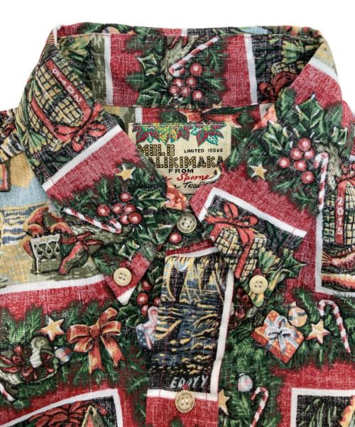 MELE KALIKIMAKA（メレカリキマカ）MELE KALIKIMAKA (メレカリキマカ) reyn spooner (レイン スプナー) 総柄シャツ レッド サイズ:Sの古着・服飾アイテム