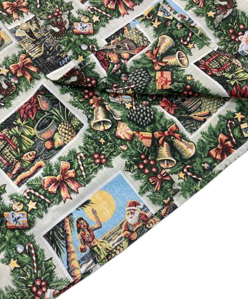 MELE KALIKIMAKA（メレカリキマカ）MELE KALIKIMAKA (メレカリキマカ) reyn spooner (レイン スプナー) 総柄シャツ アイボリー サイズ:Sの古着・服飾アイテム