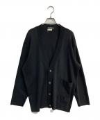 Salvatore Ferragamoサルヴァトーレ フェラガモ）の古着「Vネックカーディガン」｜ブラック