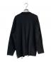 Salvatore Ferragamo (サルヴァトーレ フェラガモ) Vネックカーディガン ブラック サイズ:-：8000円