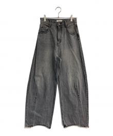 Q.anos（キュアノス）の古着「ブルージュデニム　CLZ5022103A0001」｜グレー