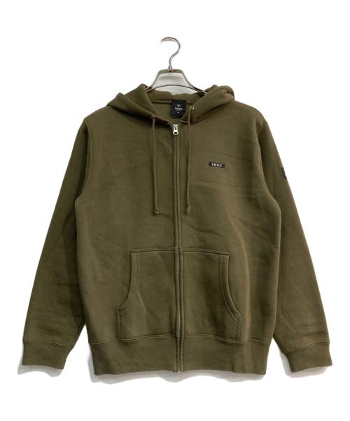 TNOC hokkaido（ティノック ホッカイドウ）TNOC hokkaido (ティノック ホッカイドウ) ジップパーカー グリーン サイズ:Mの古着・服飾アイテム