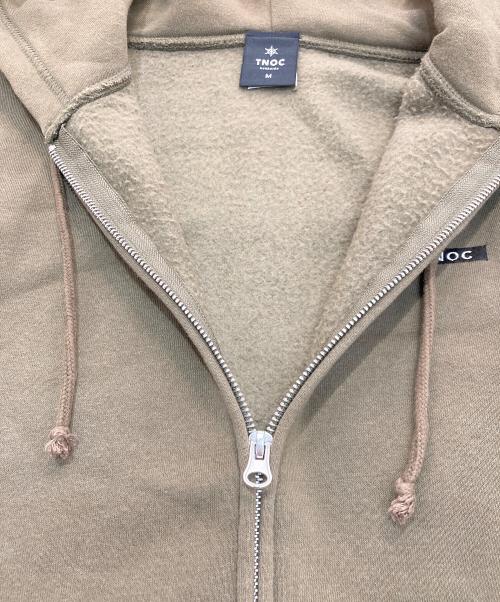 TNOC hokkaido（ティノック ホッカイドウ）TNOC hokkaido (ティノック ホッカイドウ) ジップパーカー グリーン サイズ:Mの古着・服飾アイテム