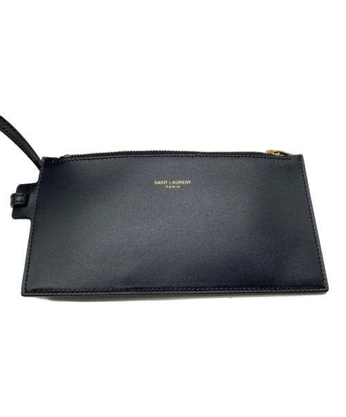 Saint Laurent Paris（サンローランパリ）Saint Laurent Paris (サンローランパリ) Shiny Calfskin Le 37 Bucket　PLB 742828 ブラック サイズ:-の古着・服飾アイテム