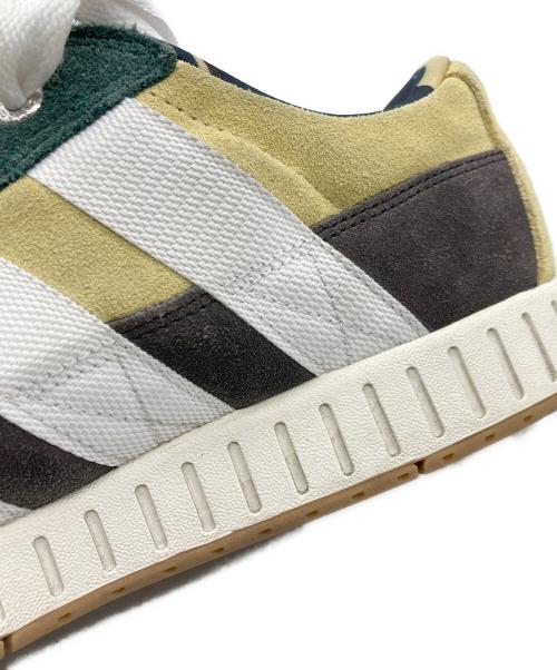 adidas（アディダス）adidas (アディダス) A BATHING APE (ア ベイシング エイプ) LWST BAPE SAND ベージュ×グリーン サイズ:28.5cmの古着・服飾アイテム