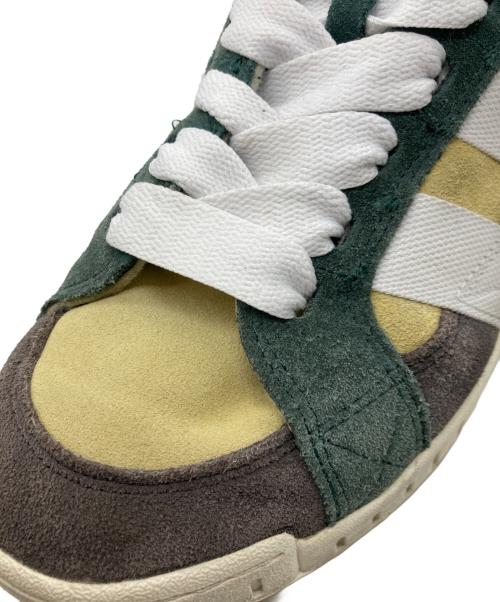 adidas（アディダス）adidas (アディダス) A BATHING APE (ア ベイシング エイプ) LWST BAPE SAND ベージュ×グリーン サイズ:28.5cmの古着・服飾アイテム