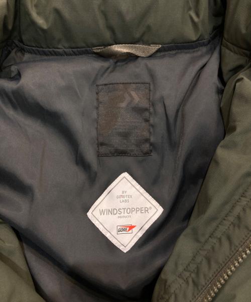 DAIWA PIER39（ダイワ ピア39）DAIWA PIER39 (ダイワ ピア39) GORE-TEX WINDSTOPPER TECH MIL ECWCS DOWN PARKA　BW-13023W グリーン サイズ:Sの古着・服飾アイテム
