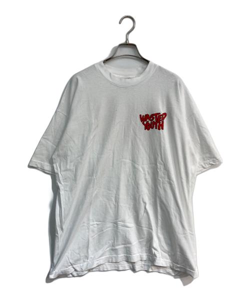 WASTED YOUTH（ウェイステッドユース）WASTED YOUTH (ウエステッド ユース) プリントTシャツ ホワイト サイズ:XLの古着・服飾アイテム