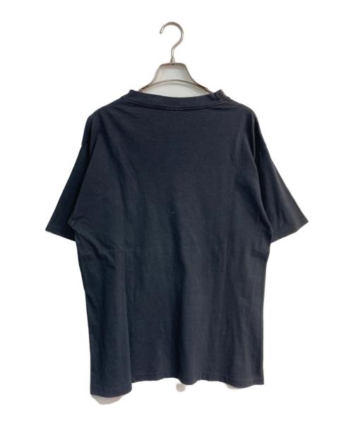 wildwood productions（ワイルドウッドプロダクション）wildwood productions (ワイルドウッドプロダクション) ヴィンテージプリントTシャツ 90’S USA製 ネイビー サイズ:Lの古着・服飾アイテム