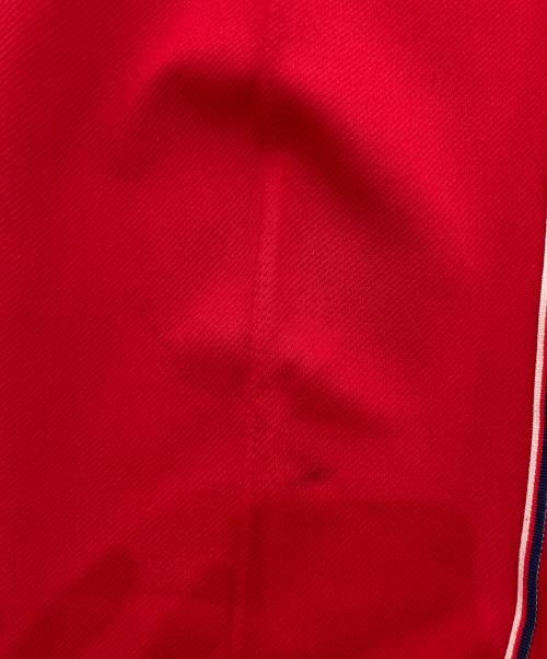 adidas（アディダス）adidas (アディダス) トレフォイルジャージパンツ　80’S デサントタグ 西ドイツ製　C-OS 3011 レッド サイズ:80の古着・服飾アイテム