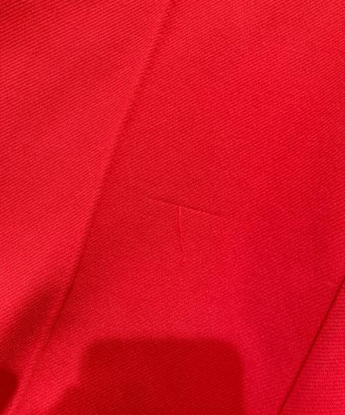 adidas（アディダス）adidas (アディダス) トレフォイルジャージパンツ　80’S デサントタグ 西ドイツ製　C-OS 3011 レッド サイズ:80の古着・服飾アイテム