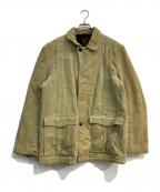 sir jacサージャック）の古着「裏ボアコーデュロイジャケット  60～70’S」｜カーキ