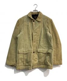 sir jac（サージャック）の古着「裏ボアコーデュロイジャケット  60～70’S」｜カーキ