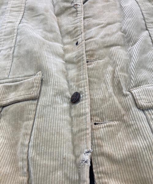 sir jac（サージャック）sir jac (サージャック) 裏ボアコーデュロイジャケット  60～70’S カーキ サイズ:-の古着・服飾アイテム