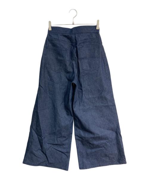 JOHN LAWRENCE SULLIVAN（ジョン ローレンス サリバン）JOHN LAWRENCE SULLIVAN (ジョン ローレンス サリバン) RIGID DENIM WIDE PANTS インディゴ サイズ:Lの古着・服飾アイテム