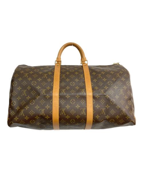 LOUIS VUITTON（ルイ ヴィトン）LOUIS VUITTON (ルイ ヴィトン) トラベルバッグ ベージュの古着・服飾アイテム